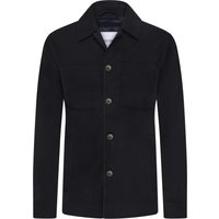 Les Deux Weiches Overshirt mit zwei Eingrifftaschen und Umlegekragen in XXL von Les Deux