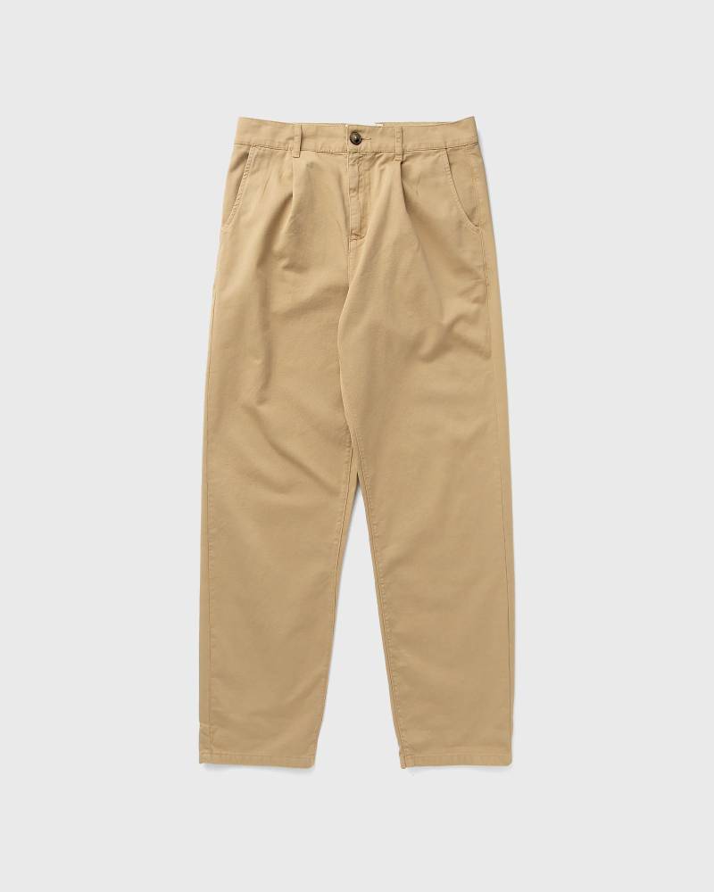 Les Deux Yale Wide Pleated Chino Pant men Casual Pants beige in Größe:M von Les Deux