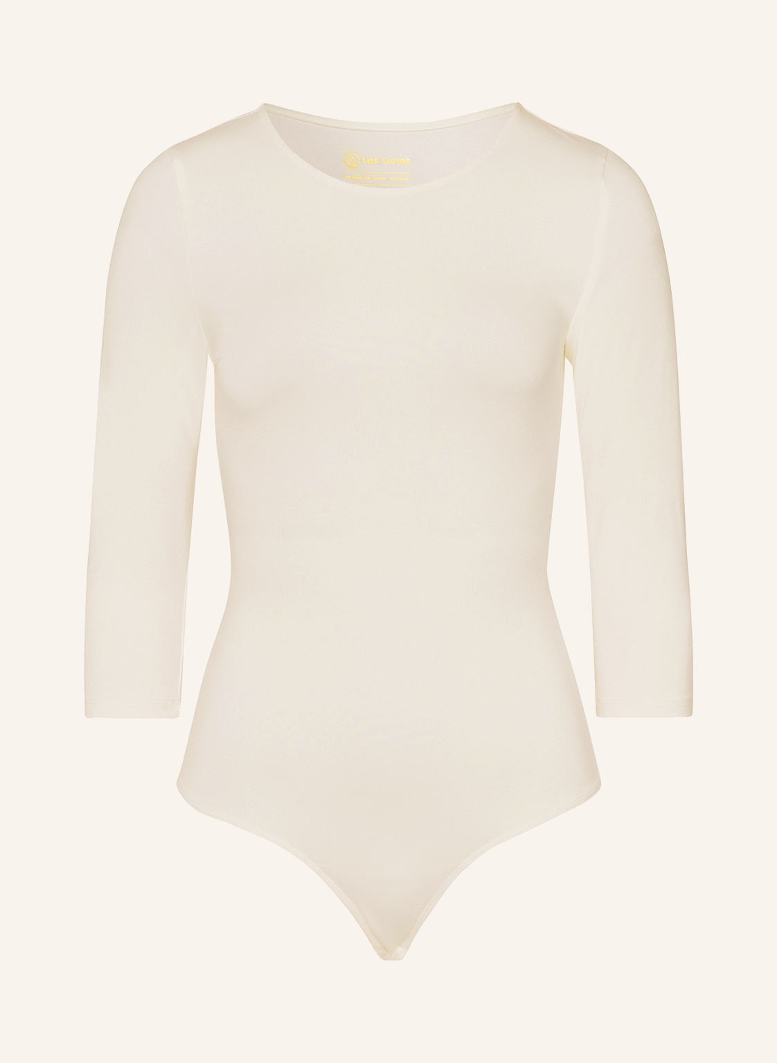 Les Lunes Body Mit 3/4-Arm Alena Body 3/4 Sleeve gelb von Les Lunes