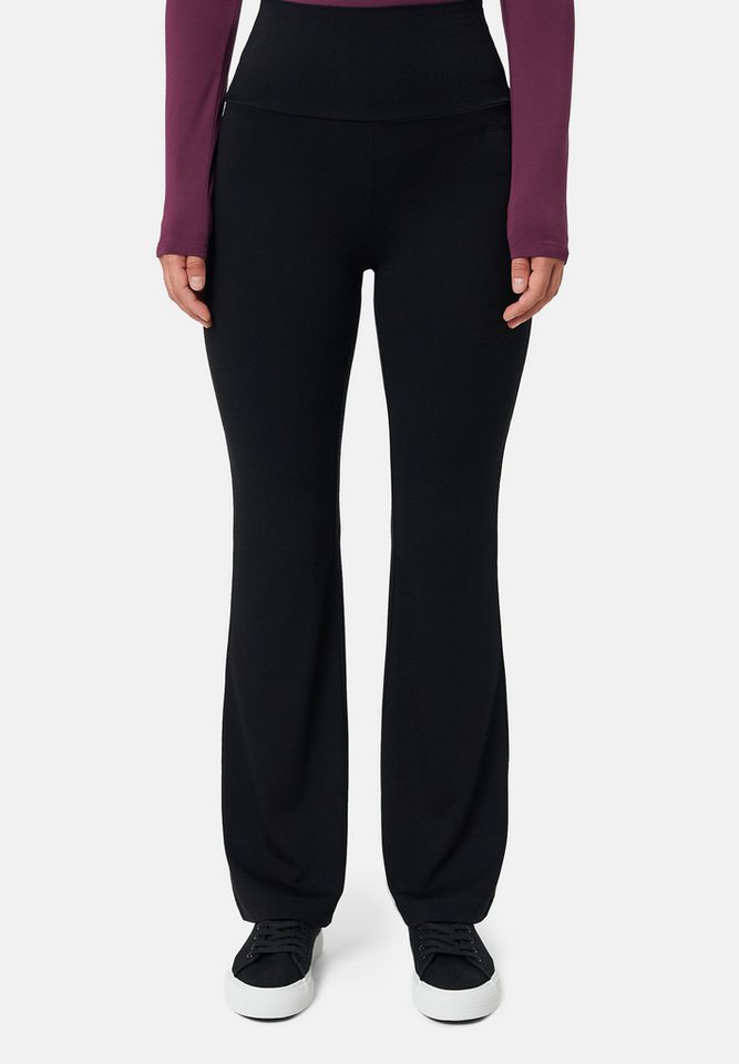 Les Lunes Bootcuthose BELLE Warm Flared Leggings Thermo Thermoeffekt, gebrushte Innenseite, Hoher bund von Les Lunes