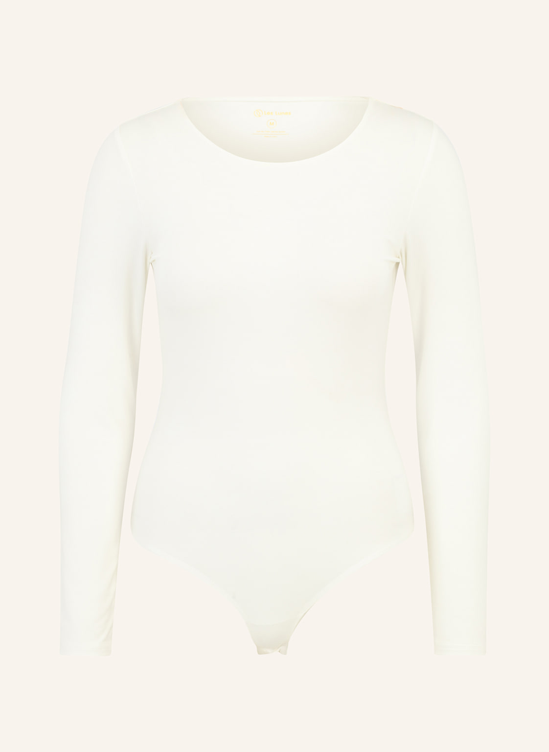 Les Lunes Langarmbody Alena Body weiss von Les Lunes