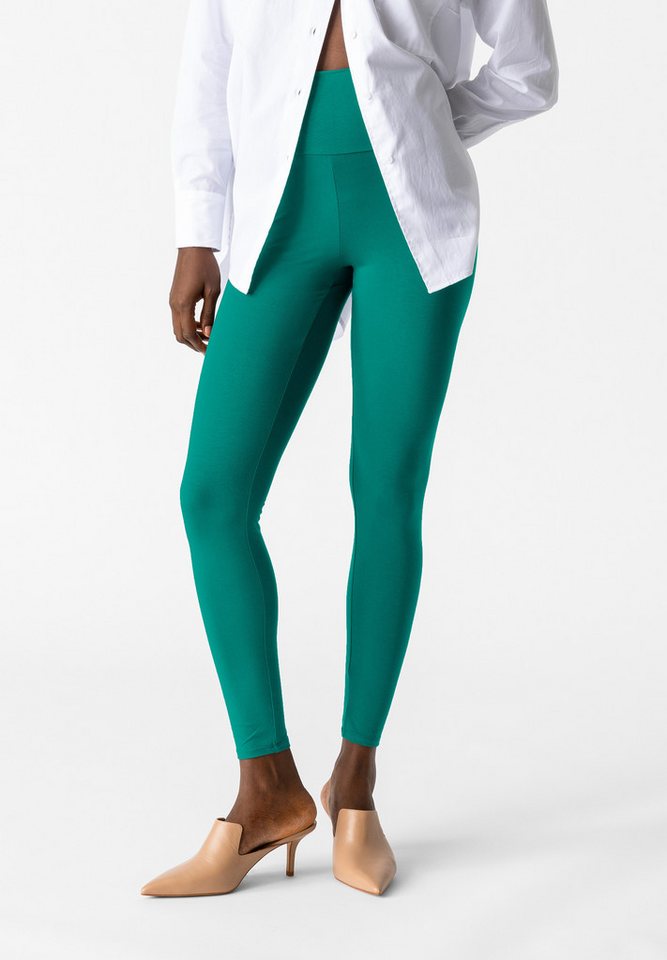 Les Lunes Leggings LUNA Bambusviskose, elastischer hoher Bund, bequem, vielseitig kombinierbar von Les Lunes