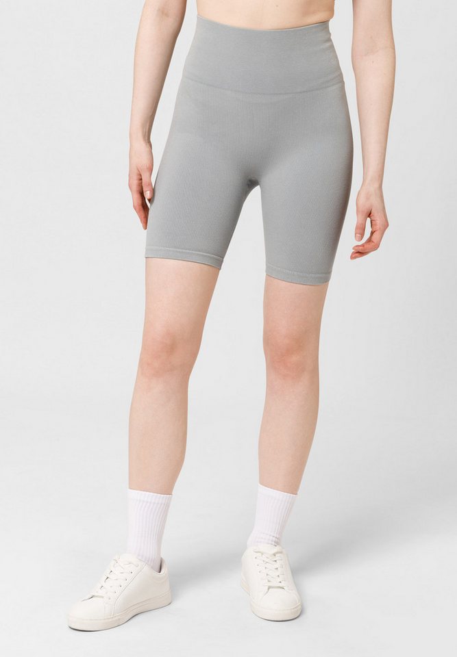 Les Lunes Shorts FORM Short Leggings Rib Seamless Seamless Athleisure Radler Shorts mit gerippter Struktur von Les Lunes
