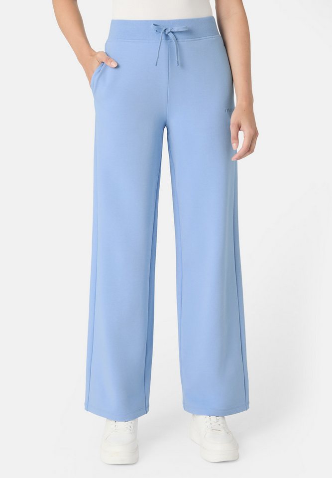 Les Lunes Sweathose BONNIEE Pants Wide Leg gerade geschnittene Sweathose mit weitem Bein von Les Lunes