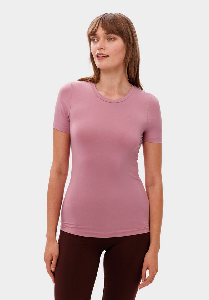 Les Lunes T-Shirt ANNIE T-Shirt Slim Fit Slim Fit Shirt, figurbetont, klassisch, Basic von Les Lunes