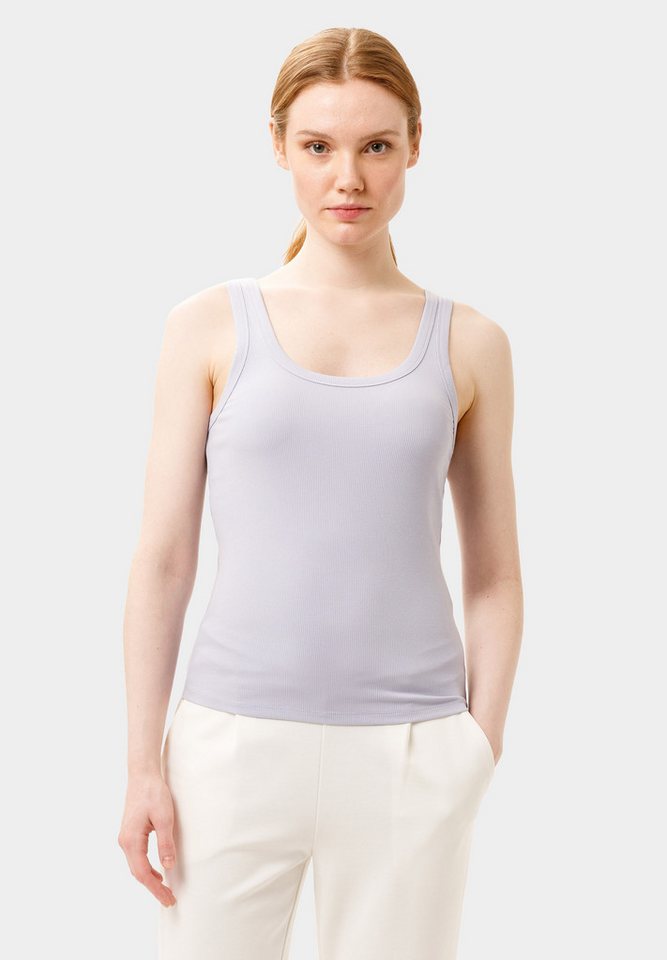 Les Lunes Tanktop CHLOEE Tank Rib Tank Top, Feinripp, Basic, Ärmellos von Les Lunes