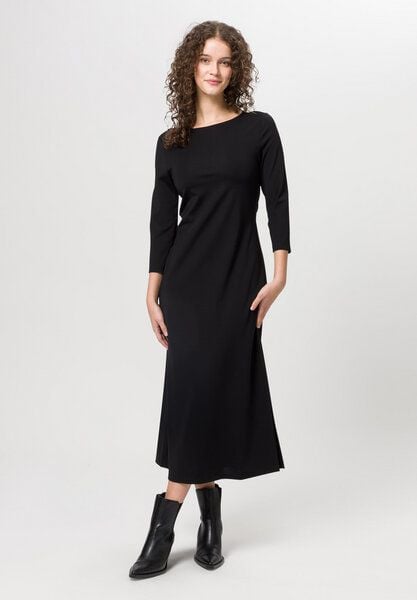 Les Lunes Wadenlanges Jersey-Kleid „Dakotaa Dress Midi“ Les Lunes Wadenlanges Jersey-Kleid „Dakotaa Dress Midi“ von Les Lunes