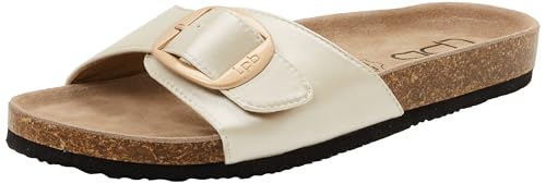 Les P'tites Bombes Damen Fleurice Flache Sandale, Schillernd, 36 EU von Les P'tites Bombes