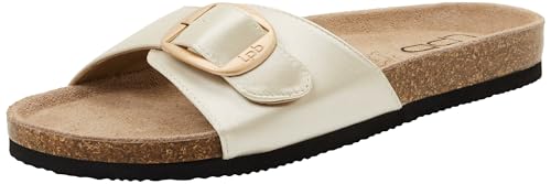 Les P'tites Bombes Damen Fleurice Flache Sandale, Schillernd, 37 EU von Les P'tites Bombes