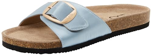 Les P'tites Bombes Damen Fleurice Flache Sandale, Schillernd, 37 EU Les P'tites Bombes Damen Fleurice Flache Sandale, Schillernd, 37 EU von Les P'tites Bombes