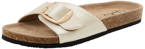 Les P'tites Bombes Damen Fleurice Flache Sandale, Schillernd, 40 EU von Les P'tites Bombes