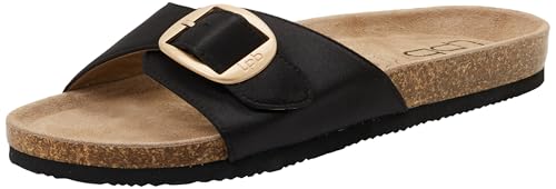 Les P'tites Bombes Damen Fleurice Flache Sandale, Schillernd, 41 EU von Les P'tites Bombes