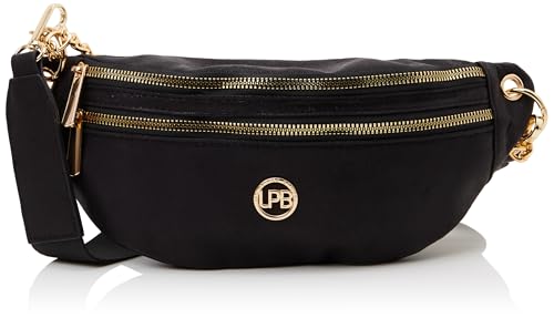 Les P'tites Bombes Damen Leona Lederwaren, Schwarz von Les P'tites Bombes