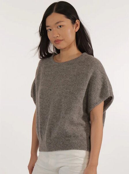 Les Racines Du Ciel AUBE - SLEEVELESS SWEATER von Les Racines Du Ciel