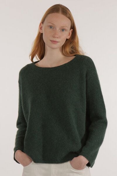 Les Racines Du Ciel Alpaka Pullover - Aurore Wide Sweater von Les Racines Du Ciel