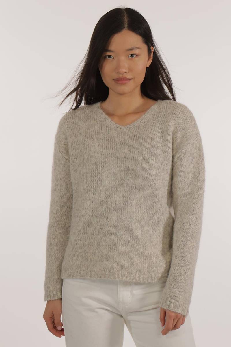 Alpaka Strickpullover Modell: Ecume von Les Racines du Ciel