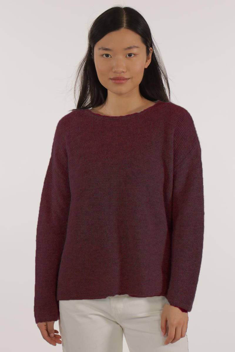 Alpaka Strickpullover Modell: Ima von Les Racines du Ciel