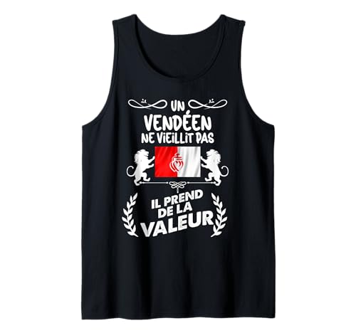 Un Vendéen Ne Alte pas Stolz Man La Vendée Tank Top Un Vendéen Ne Alte pas Stolz Man La Vendée Tank Top von Les Régions Françaises Peuple De Valeur