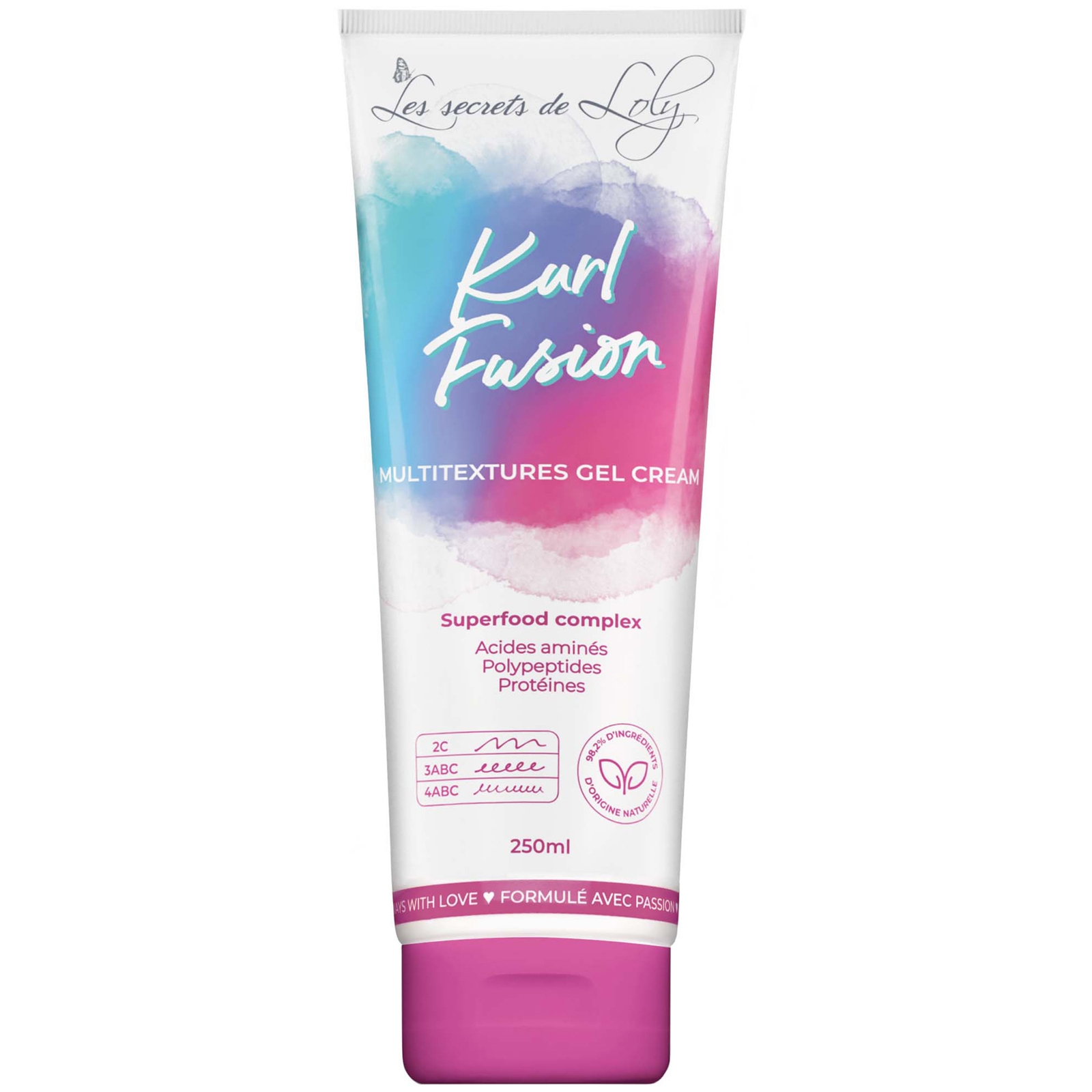 Les Secrets de Loly Kurl Fusion Multitexture Stylinggel-Creme 250ml Les Secrets de Loly Kurl Fusion Multitexture Stylinggel-Creme 250ml von Les Secrets de Loly