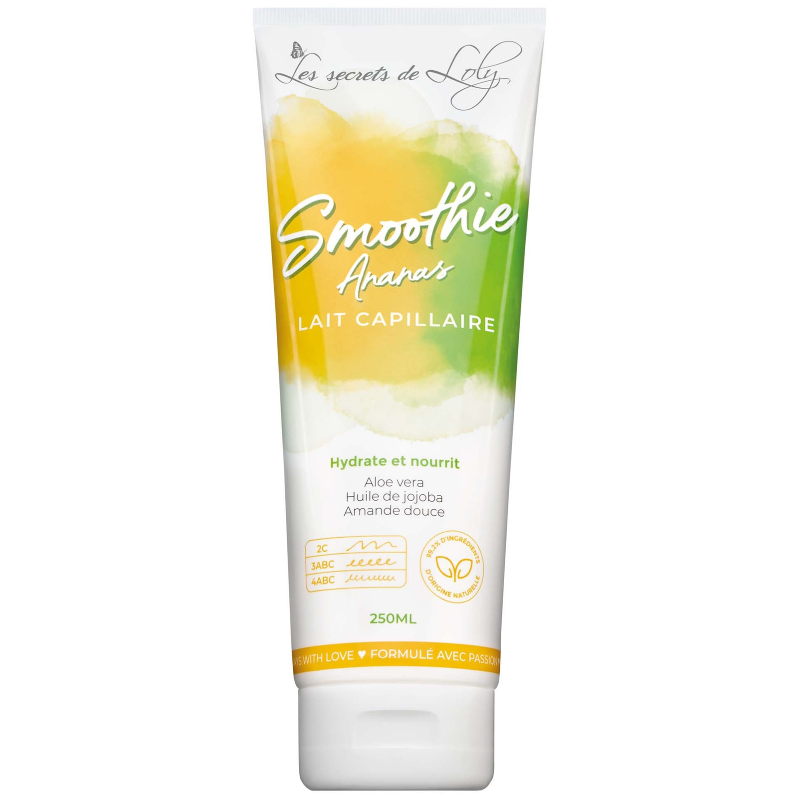 Les Secrets de Loly Smoothie Ananas Hair Milk Leave-In 250 ml Les Secrets de Loly Smoothie Ananas Hair Milk Leave-In 250 ml von Les Secrets de Loly