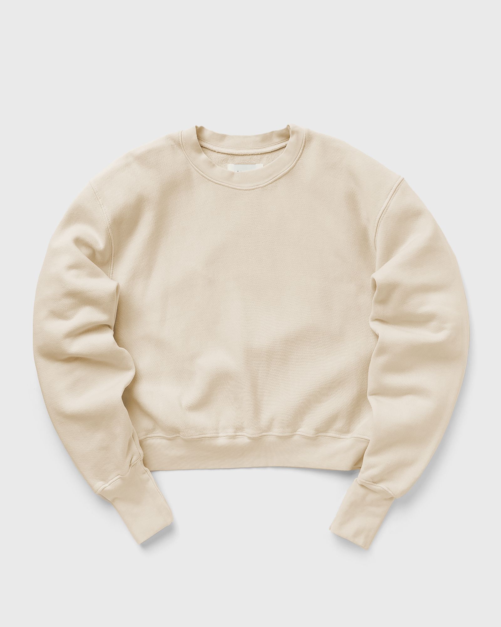 Les Tien Crop Crew women Sweatshirts beige in Größe:M von Les Tien