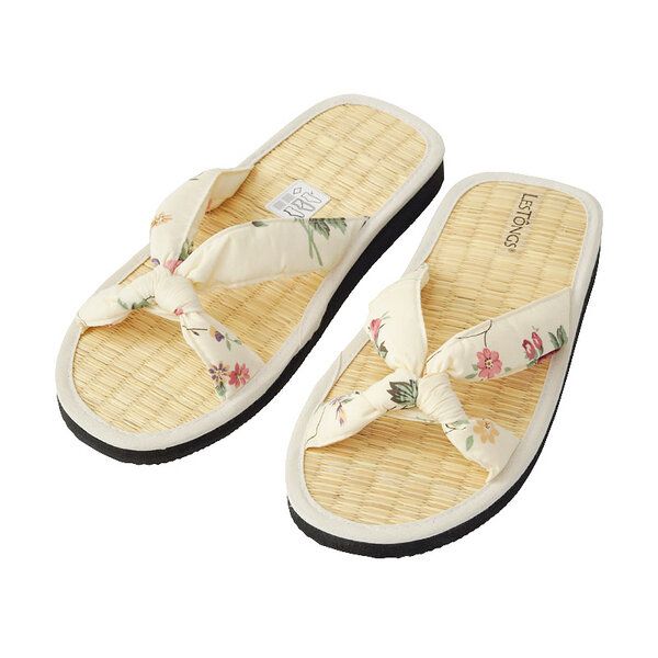 Les Tôngs Juncus-K Flower - Zimtlatschen - vegane & Gesunde Zimtsohle Flip Flops von Les Tôngs