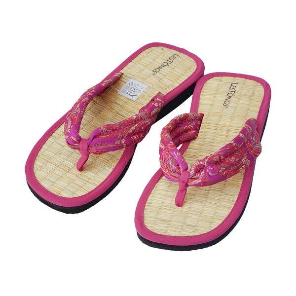 Les Tôngs Juncus-S Japan - vegane & Gesunde Zimtlatschen Flip Flops von Les Tôngs