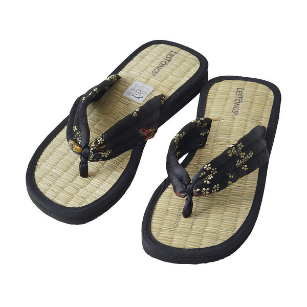 Les Tôngs Juncus-S Japan - vegane & Gesunde Zimtlatschen Flip Flops von Les Tôngs