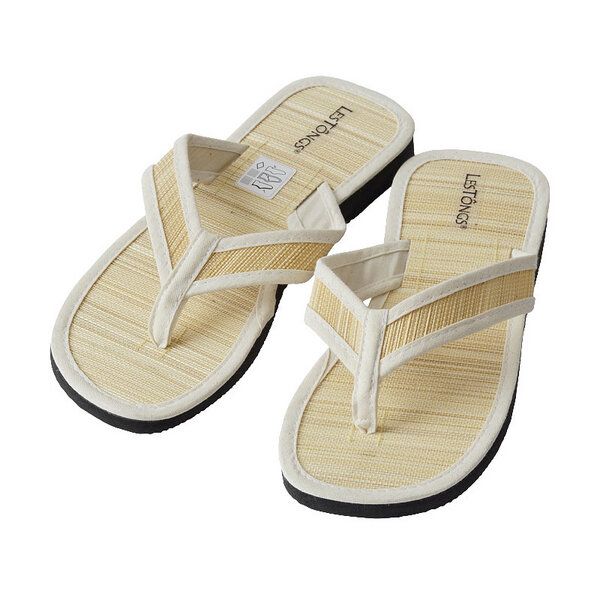 Les Tôngs Juncus-V Natur - Offene & vegane Zimtsandalen mit Zimtsohle Flip Flops Les Tôngs Juncus-V Natur - Offene & vegane Zimtsandalen mit Zimtsohle Flip Flops von Les Tôngs