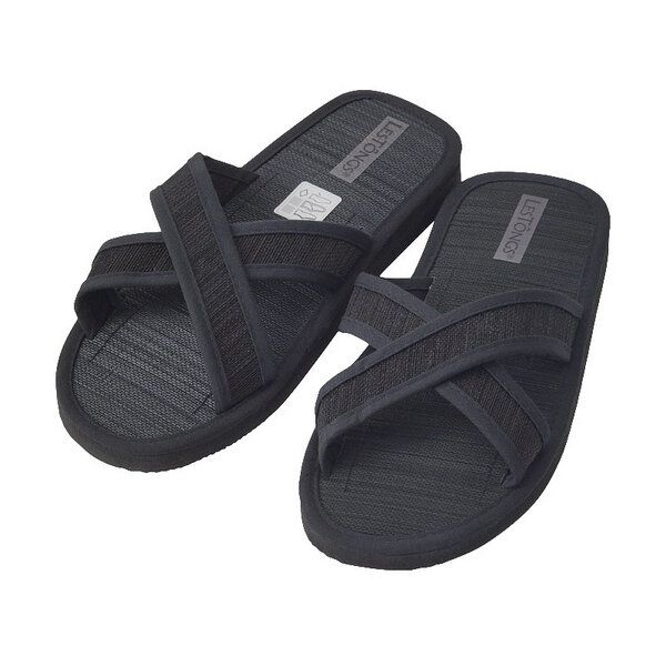 Les Tôngs Juncus-X Dark Offene Zimtlatschen vegane &Gesunde Zimtsohle Flip Flops von Les Tôngs