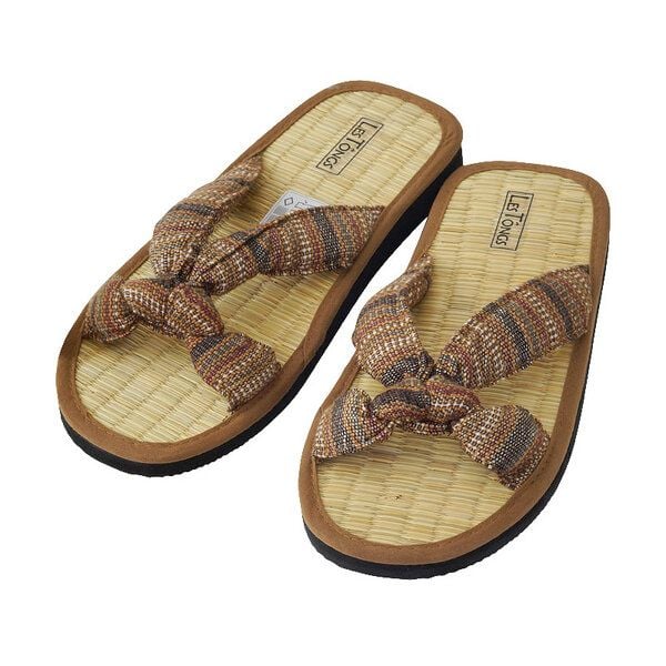 Les Tôngs Vietnam Juncus-K - vegane Zimtlatschen Gesunde Zimtsohle Flip Flops von Les Tôngs