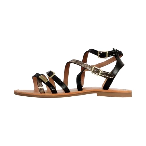 LES TROPEZIENNES PAR M. BELARBI Damen Bukel Sandale, Schwarz Multi, 37 EU von Les Tropéziennes par M. Belarbi