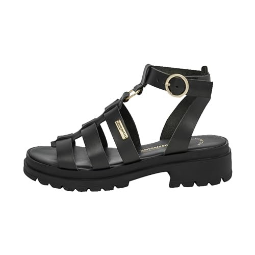 Les Tropeziennes Damen Tobosued Sandale, Schwarz, 38 EU von Les Tropéziennes par M. Belarbi