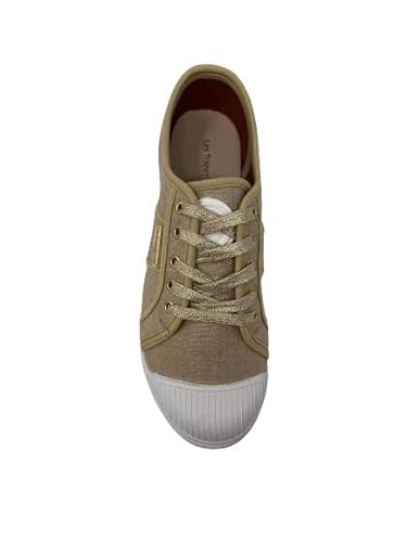 LES TROPEZIENNES PAR M. BELARBI Damen CLORUNI Sneaker, BEIGE/OR, 36 EU von Les Tropeziennes