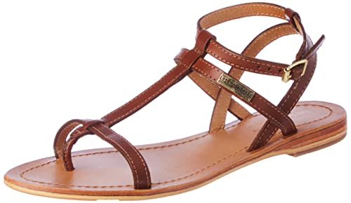 Les Tropéziennes par M Belarbi Hilan, Damen Sandalen, Beige (Tan), 38 EU von Les Tropeziennes