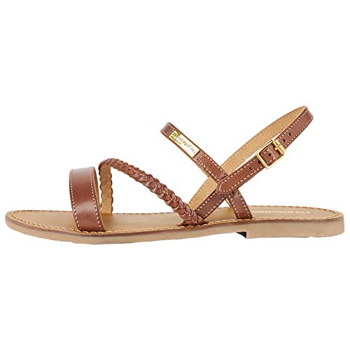 Les Tropéziennes par M. Belarbi Damen Batresse Slingback Sandalen, Braun (Tan 782), 37 EU von Les Tropeziennes