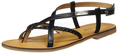 Les Tropéziennes par M. Belarbi Damen Chou Slingback Sandalen, Schwarz (Noir 546), 37 EU von Les Tropeziennes