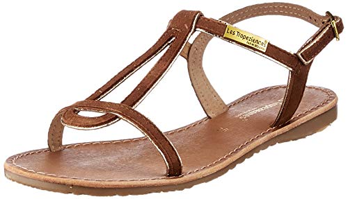 Les Tropéziennes par M. Belarbi Damen Habuc Slingback Sandalen, Braun (Tan 782), 37 EU von Les Tropeziennes