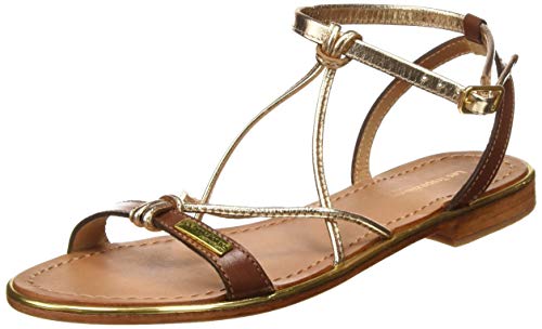 Les Tropéziennes par M. Belarbi Damen Hirondel Knöchelriemchen Sandalen, Braun (Tan/or 797), 41 EU von Les Tropéziennes par M. Belarbi