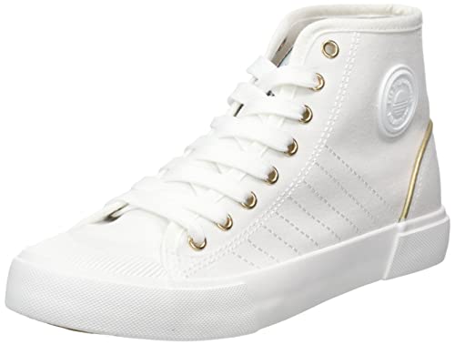 Les Tropeziennes Damen Mohigh Sneaker, weiß, 37 EU von Les Tropeziennes