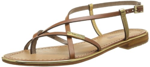 Les Tropéziennes par M. Belarbi Damen Monaco Sandalen, Braun (Tan/or), 38 EU von Les Tropeziennes