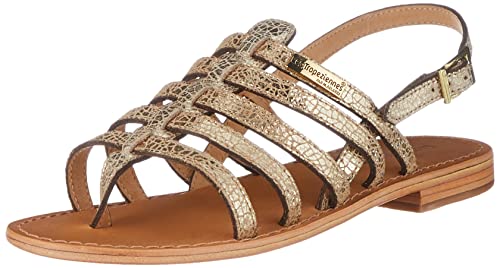 LES TROPEZIENNES PAR M. BELARBI Damen Herisson Sandale, Or Craquele, 38 EU von Les Tropéziennes par M. Belarbi