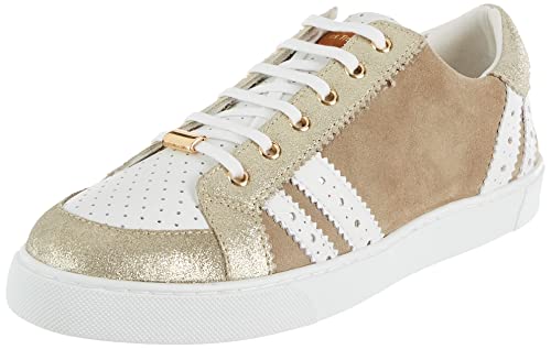 LES TROPEZIENNES PAR M. BELARBI Damen Suzanne Sneaker, Beige oder, 37 EU von LES TROPEZIENNES PAR M. BELARBI