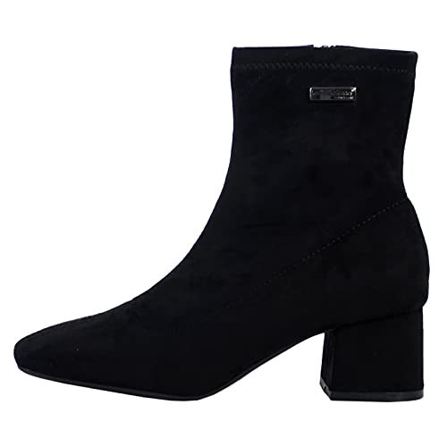 LES TROPEZIENNES PAR M.BELARBI Damen Daniela Mode-Stiefel, Schwarzes Wildleder, 41 EU von Les Tropeziennes