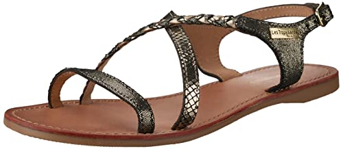 Les Tropeziennes Damen Hanano Sandale, Schwarz Multi, 38 EU von Les Tropeziennes