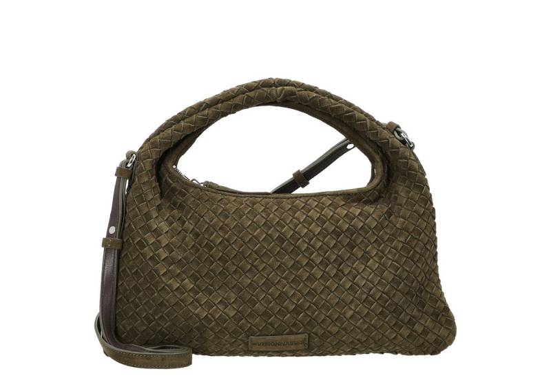 Les Visionnaires Henkeltasche Sadie Weave Cozy - Henkeltasche (deep jungle) von Les Visionnaires