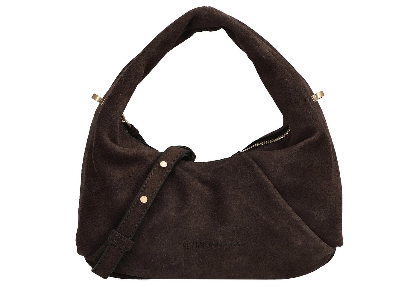 Les Visionnaires Umhängetasche Greta Mini Essential Cozy - Umhängetasche (dark brown) von Les Visionnaires