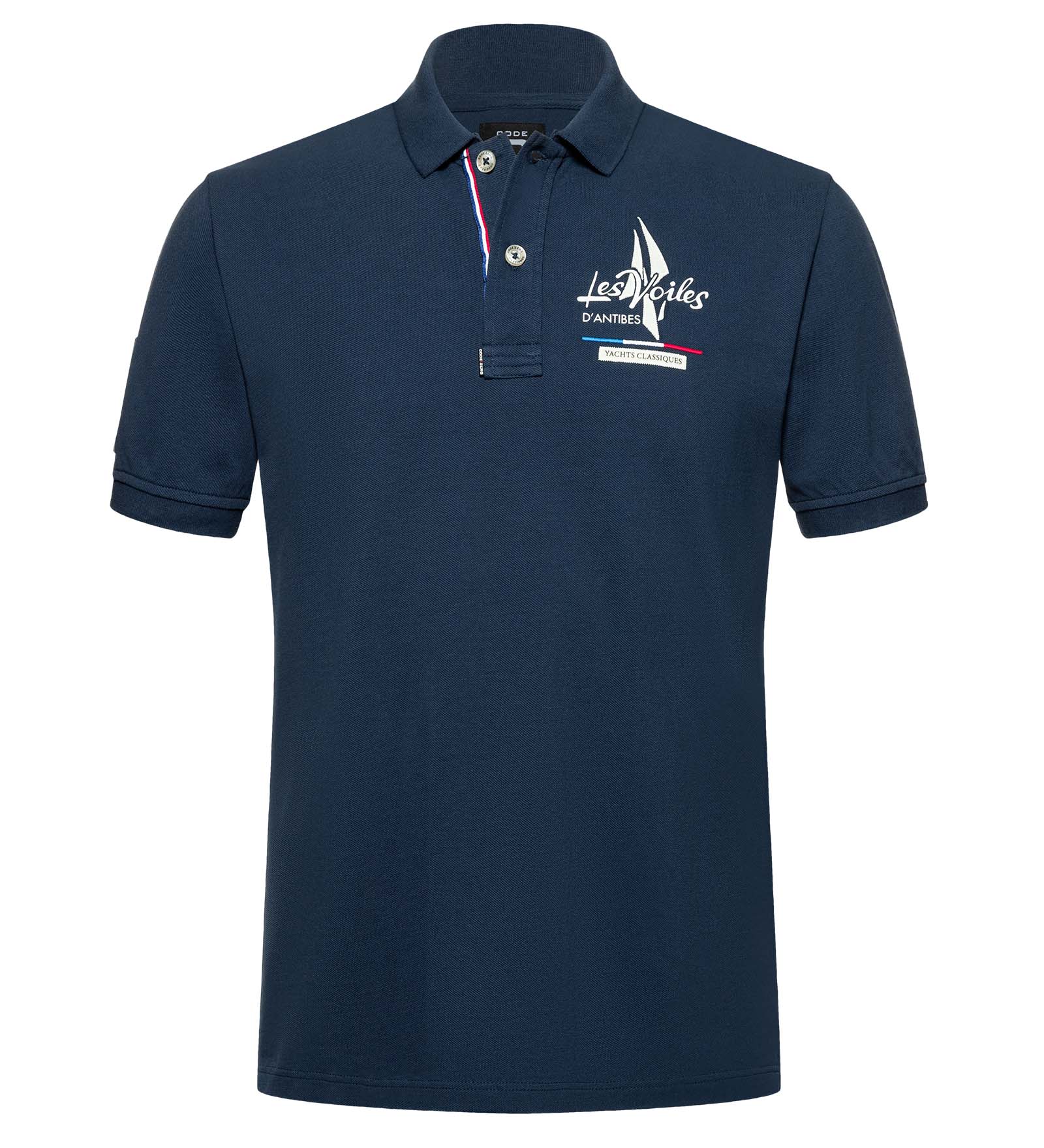 Poloshirt Herren 29th Edition blau L Les Voiles d'Antibes von Les Voiles d'Antibes