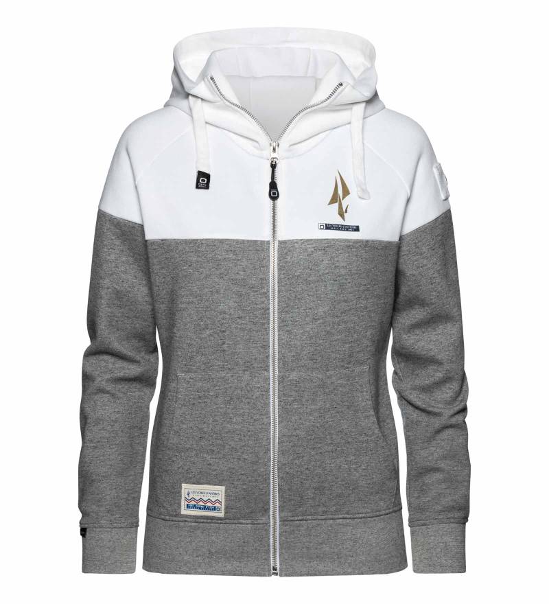 Sweatjacke Damen 29th Edition grau M Les Voiles d'Antibes von Les Voiles d'Antibes