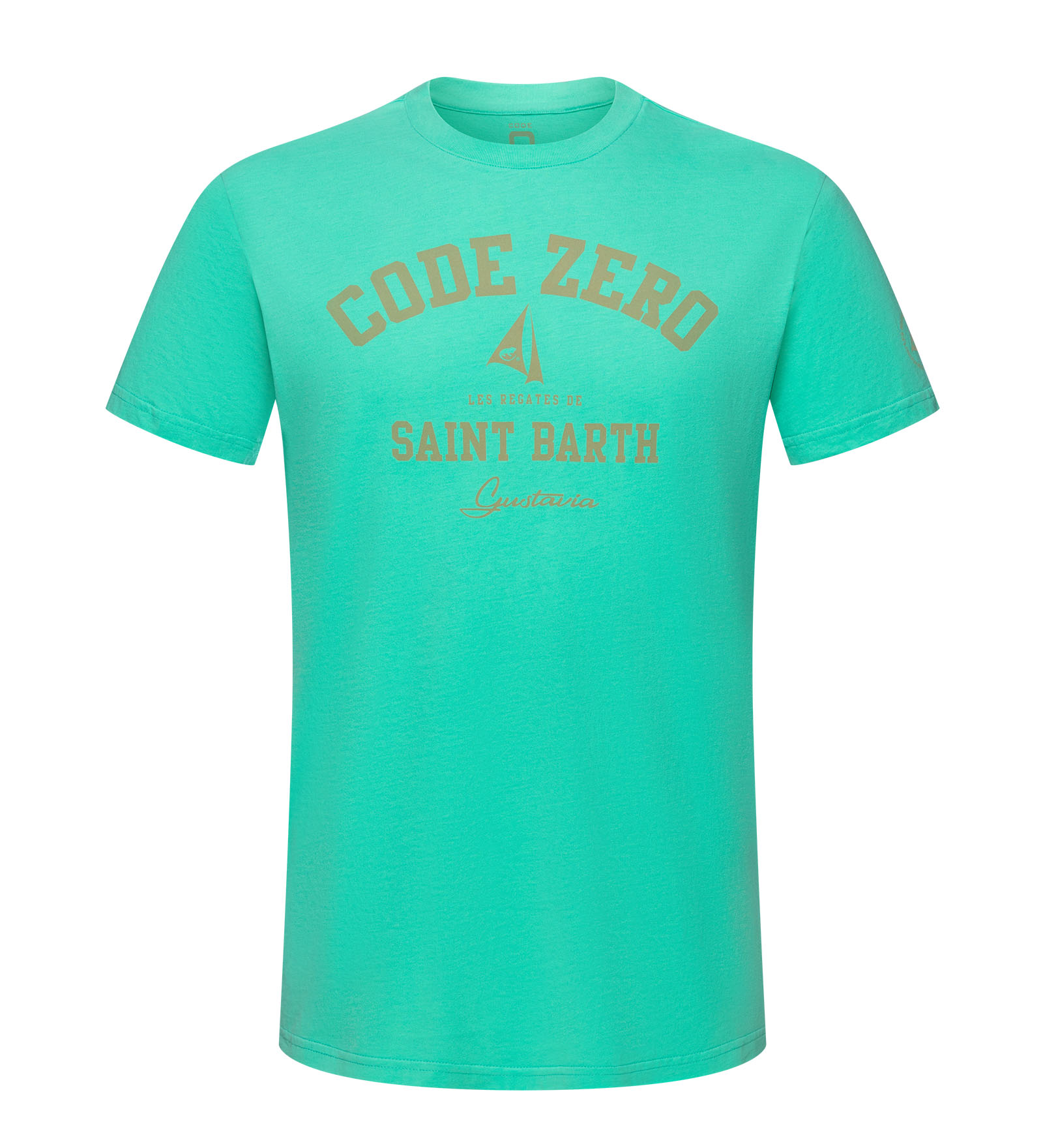 T-Shirt Herren Washed türkis M Les Voiles de St Barth von Les Voiles de St Barth